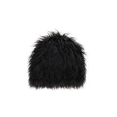 Canal Fur Beanie|Black - Image 2