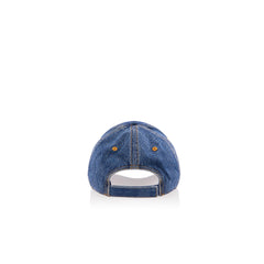 Denim Logo Hat|Blue - Image 3