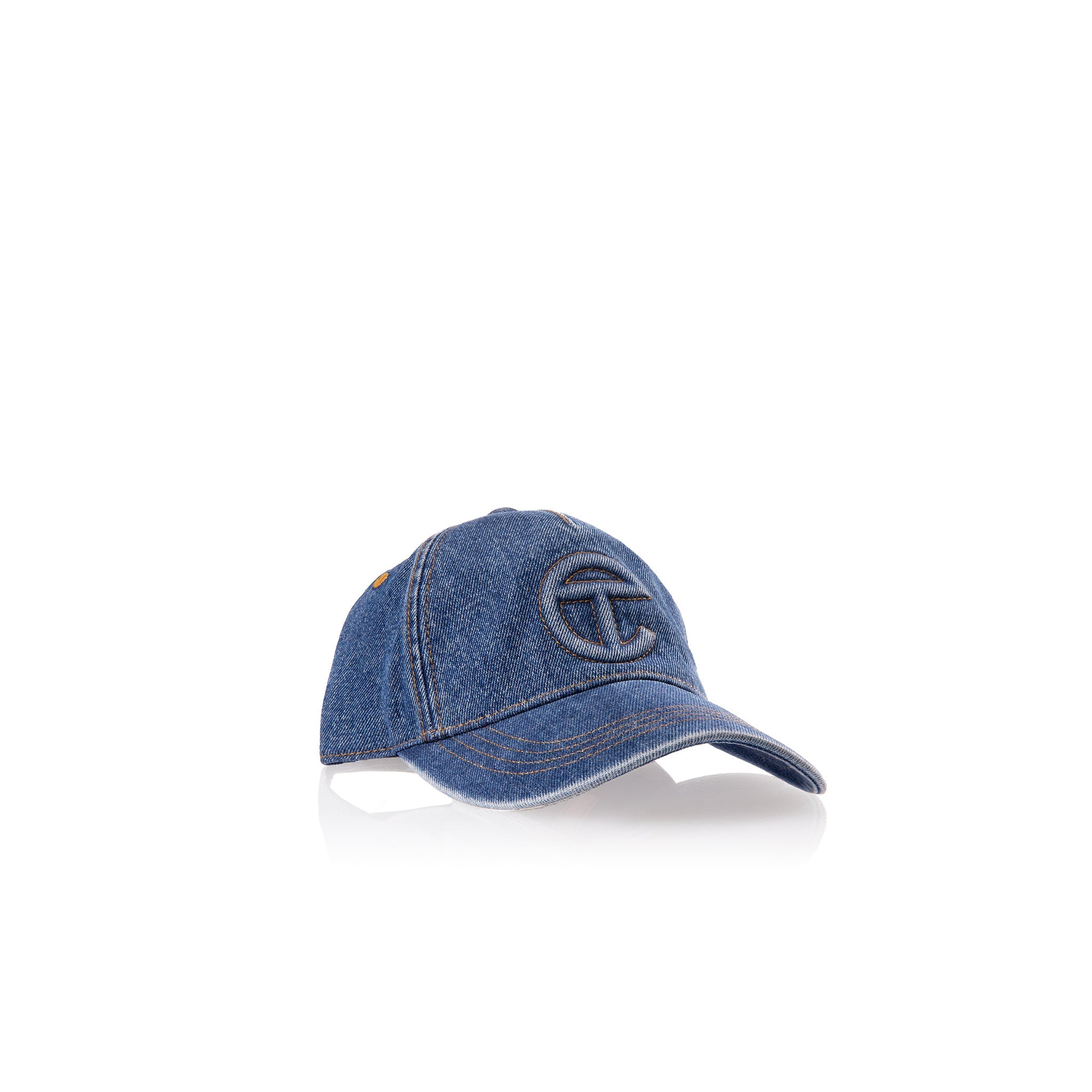 Denim Logo Hat|Blue - Image 1