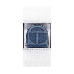Telfar Wallet|Blue Denim - Image 3