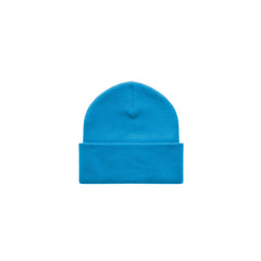 Embroidered Beanie|Cyan - Image 2