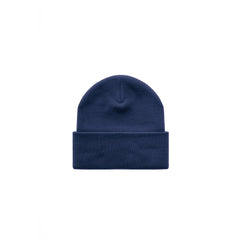 Embroidered Beanie|Navy - Image 2