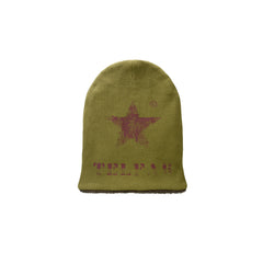 Star Thermal Sherpa Beanie|Drab - Image 1