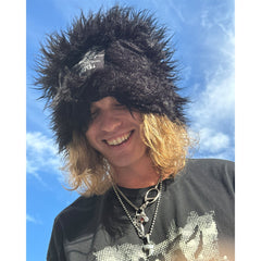 Canal Fur Beanie|Black - Image 1