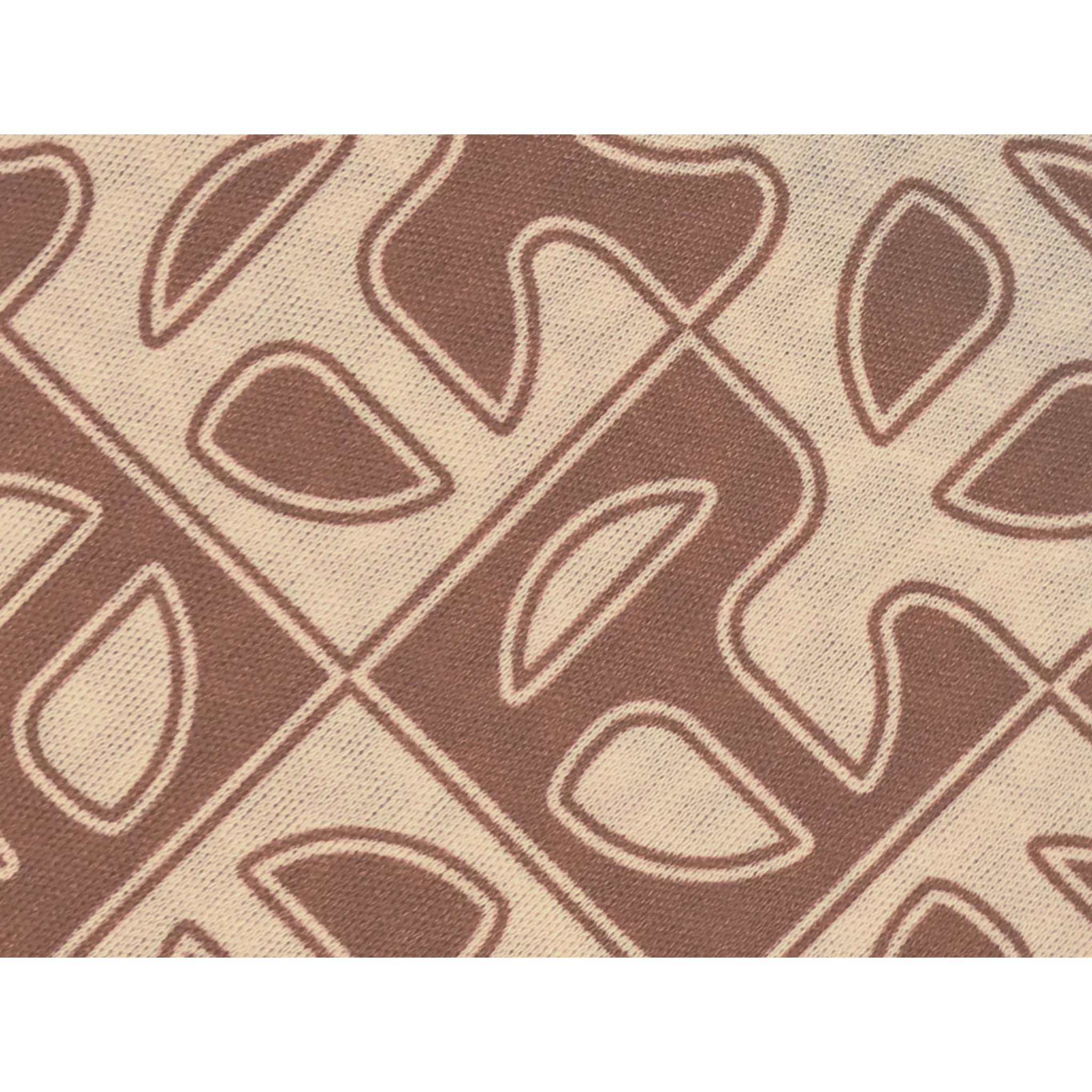 Monogram Print Durag|Brown - Image 4