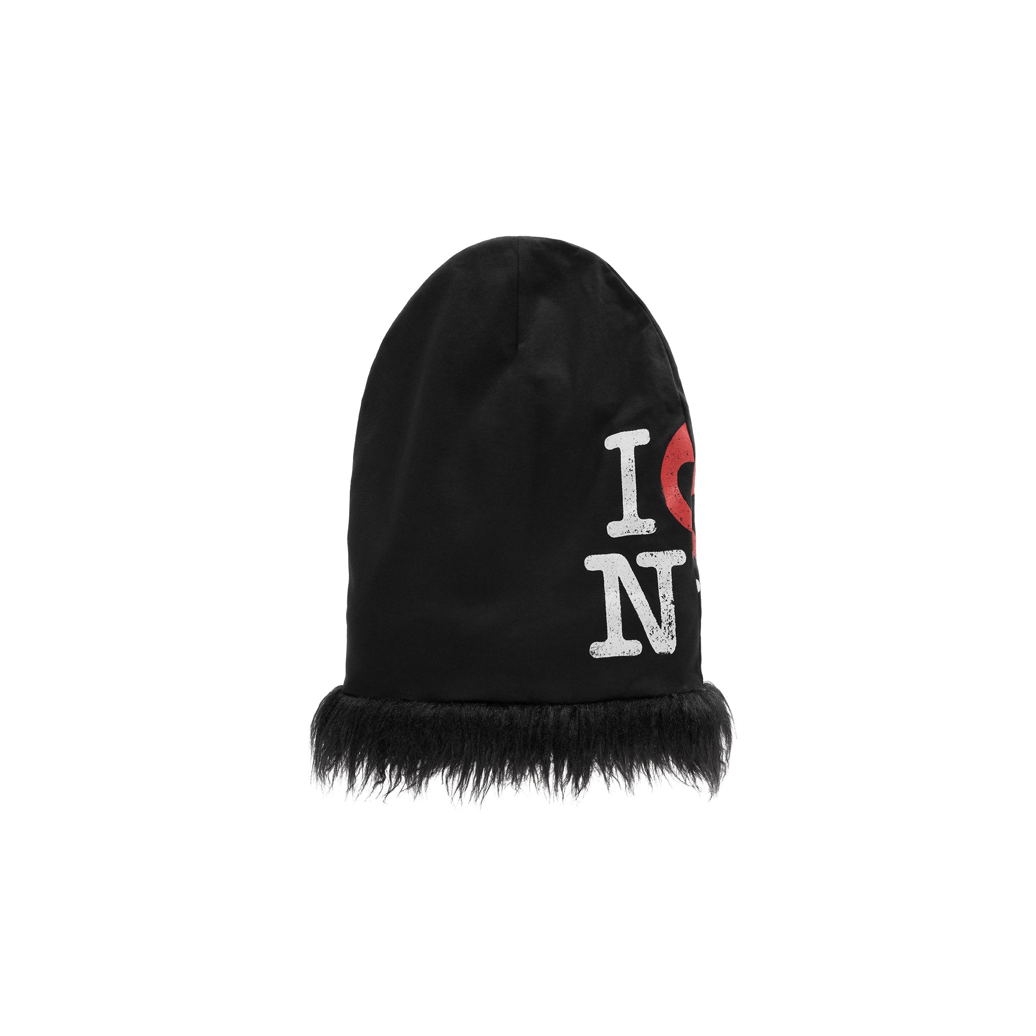 Canal Fur Beanie|Black - Image 3