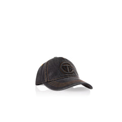 Denim Logo Hat|Black - Image 1