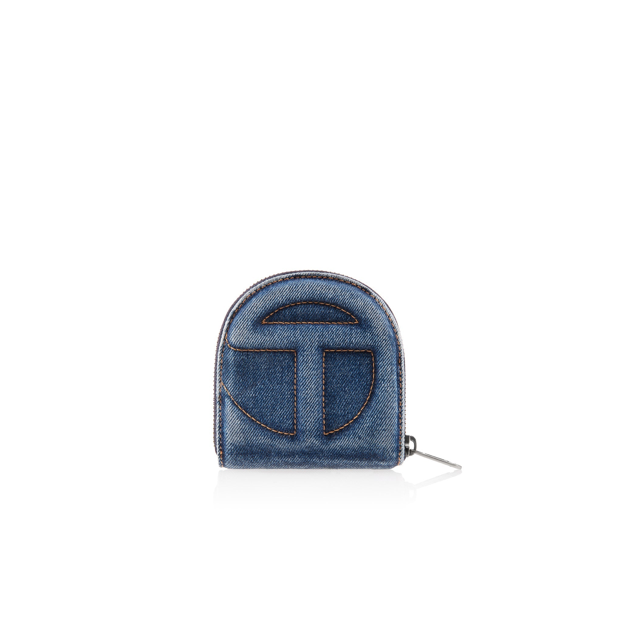 Telfar Wallet|Blue Denim - Image 2