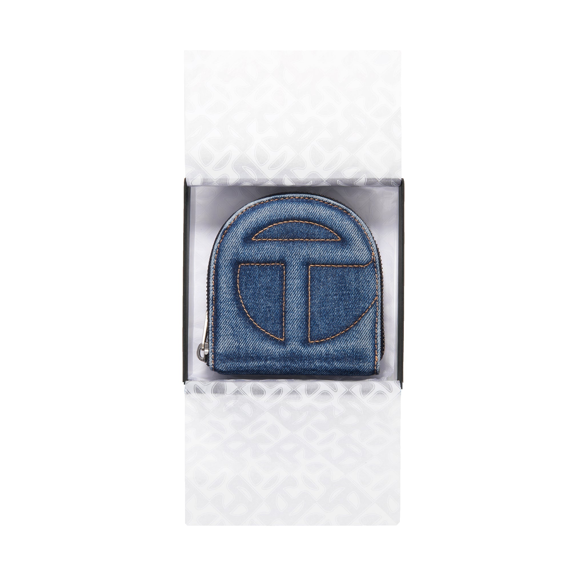 Telfar Wallet|Blue Denim - Image 3