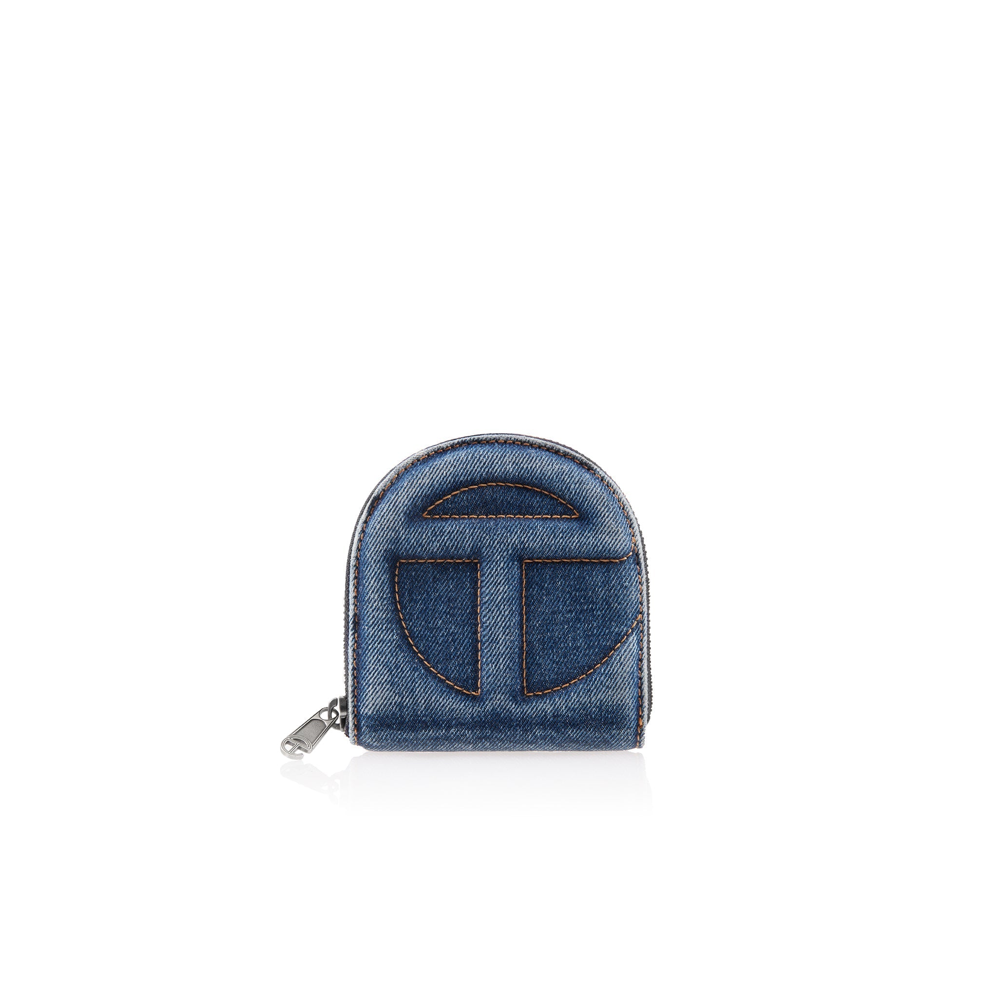 Telfar Wallet|Blue Denim - Image 1