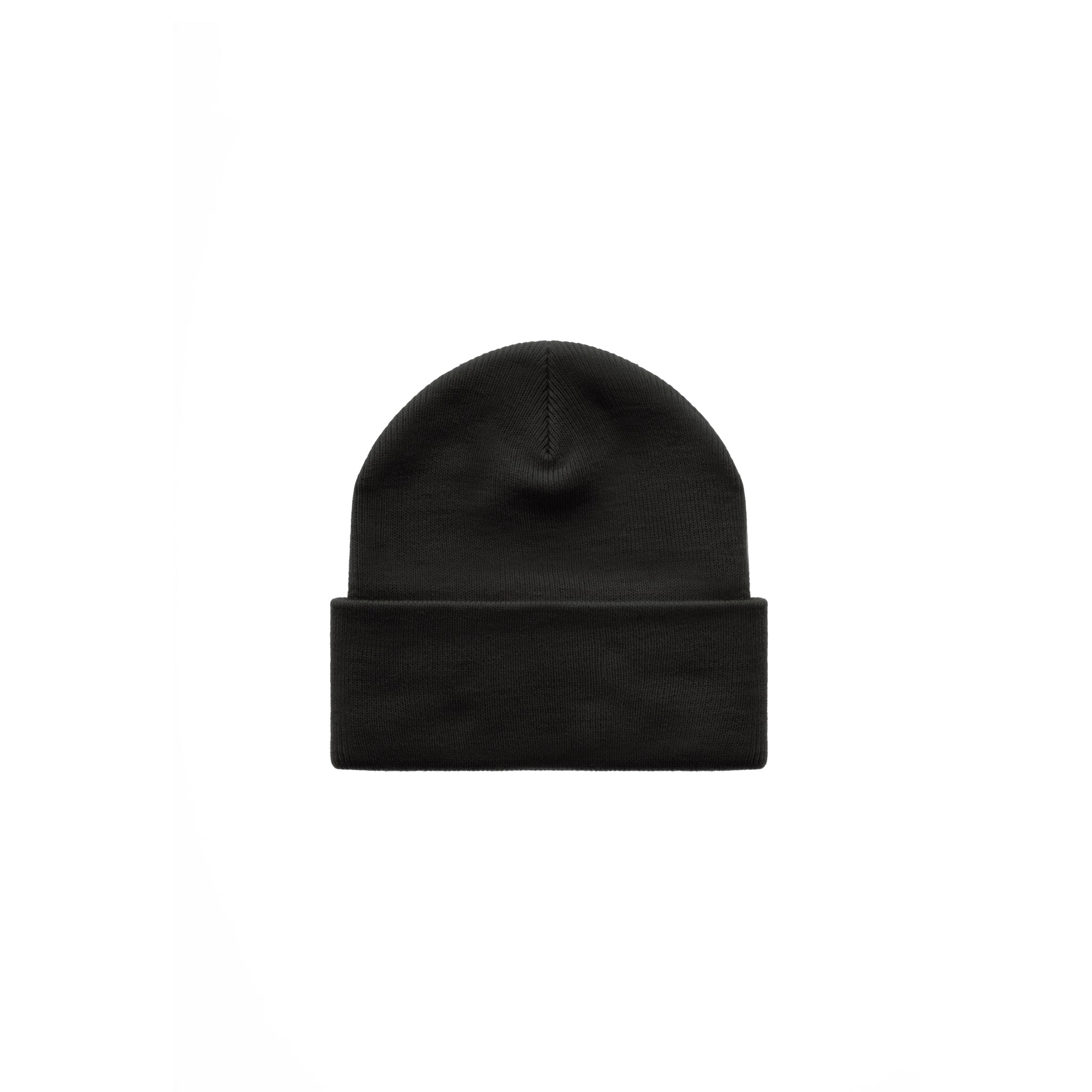 Embroidered Beanie|Black/White - Image 2