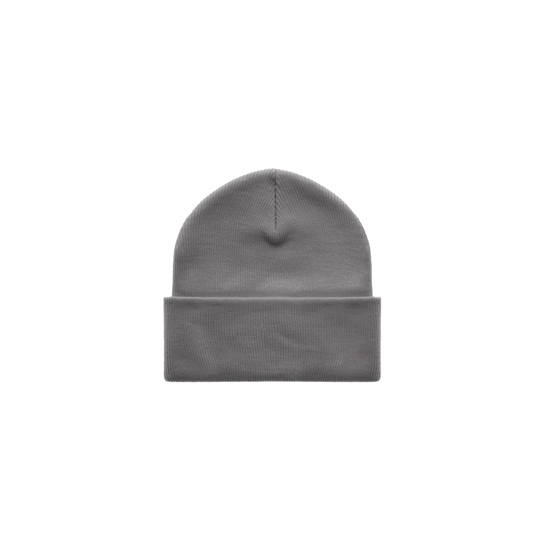 Embroidered Beanie|Grey - Image 2