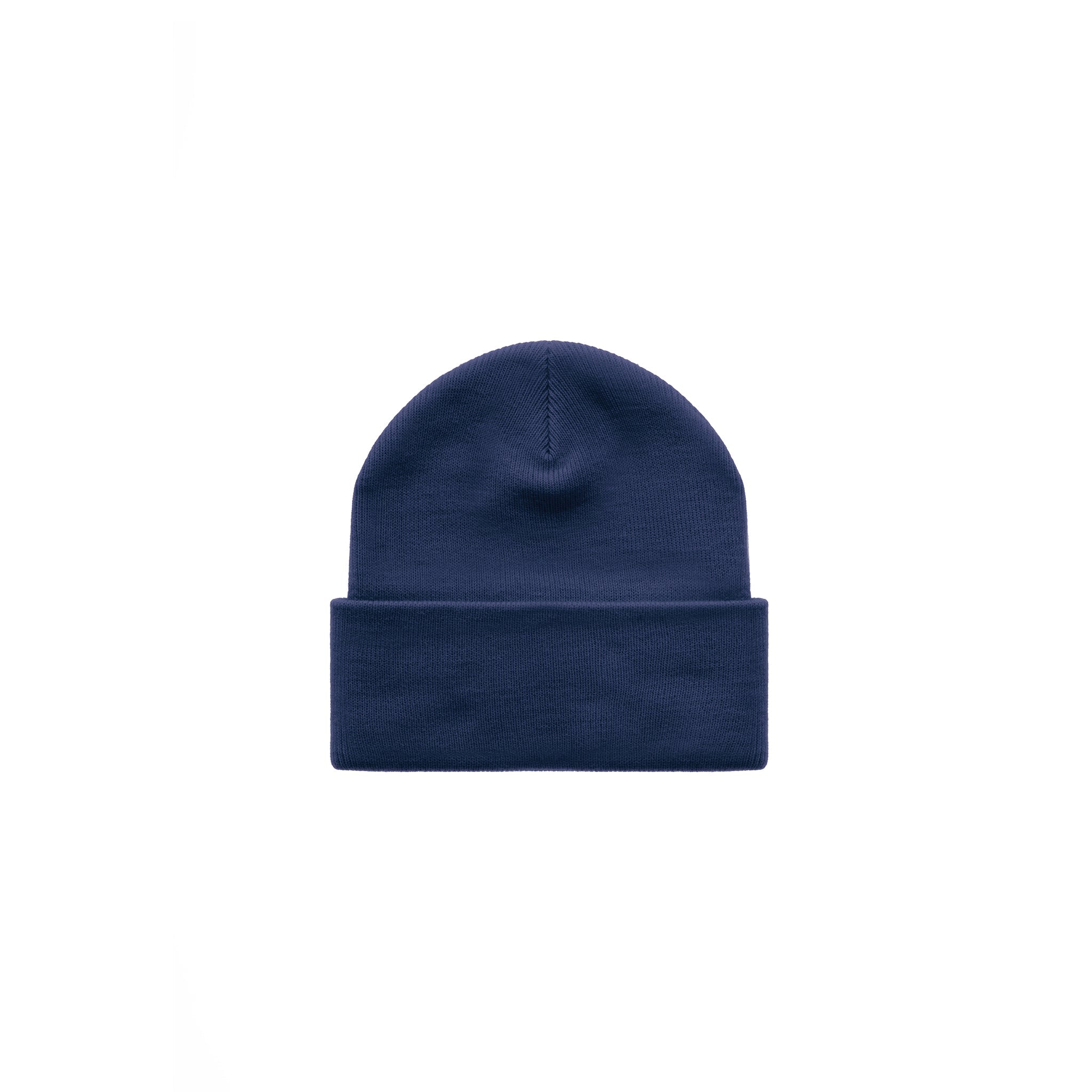 Embroidered Beanie|Navy - Image 2