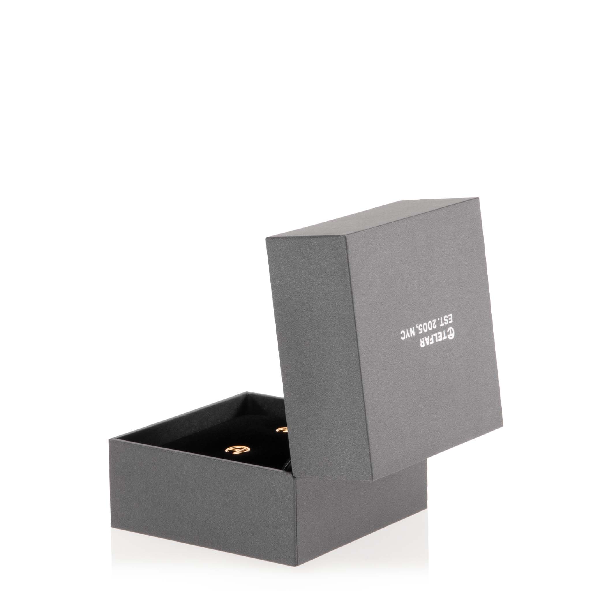 Logo Stud Earring|Gold - Image 2