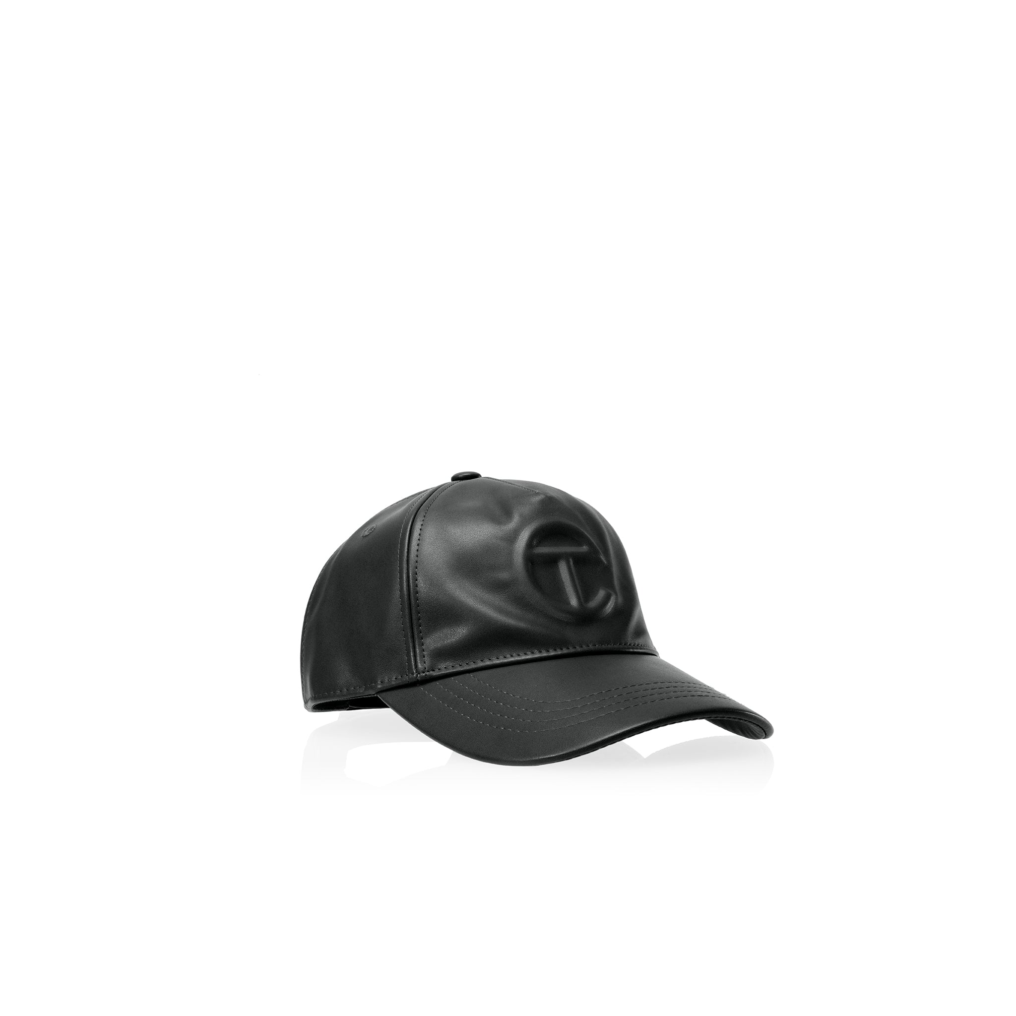 Logo Embossed Hat|Black - Image 1