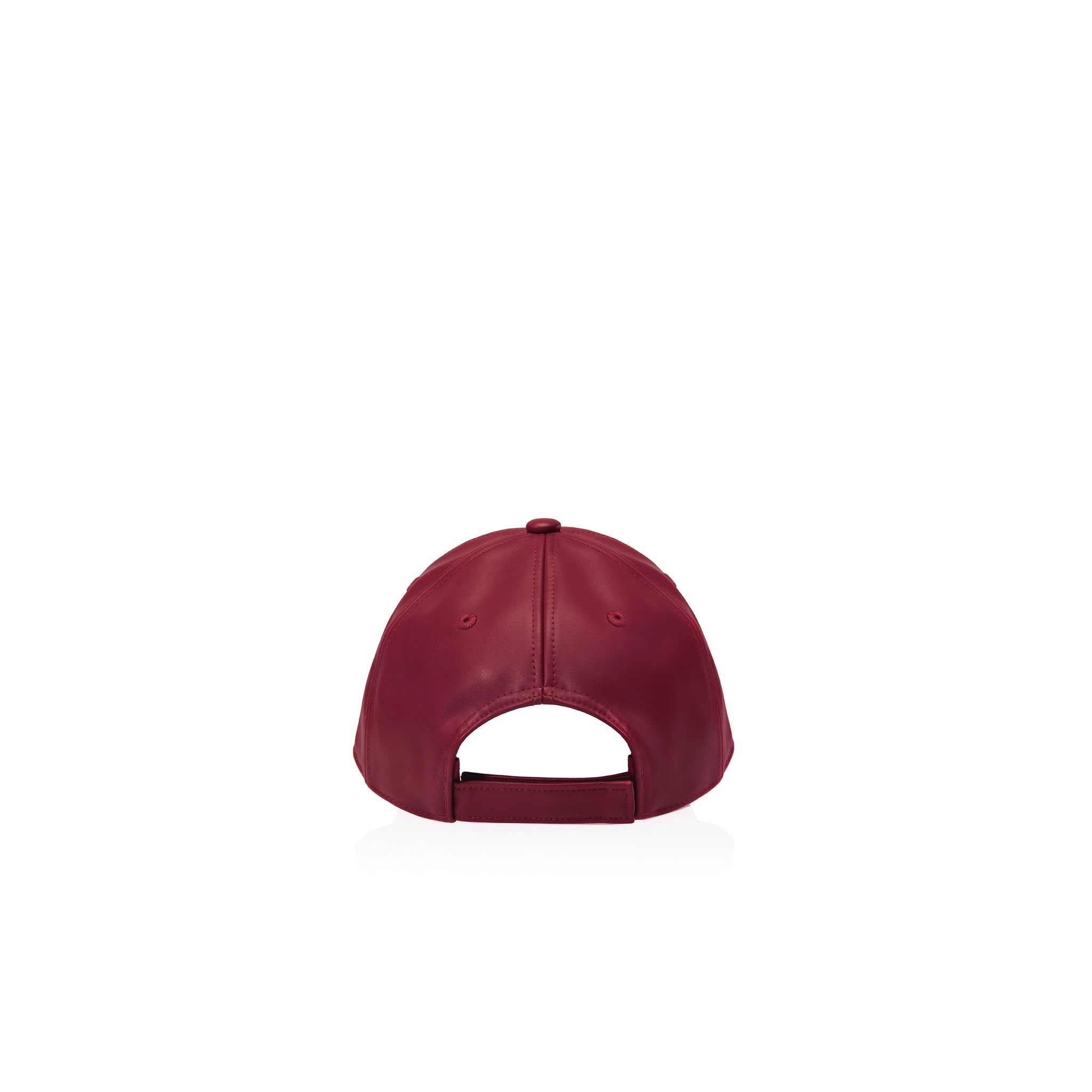 Logo Embossed Hat|Oxblood - Image 2