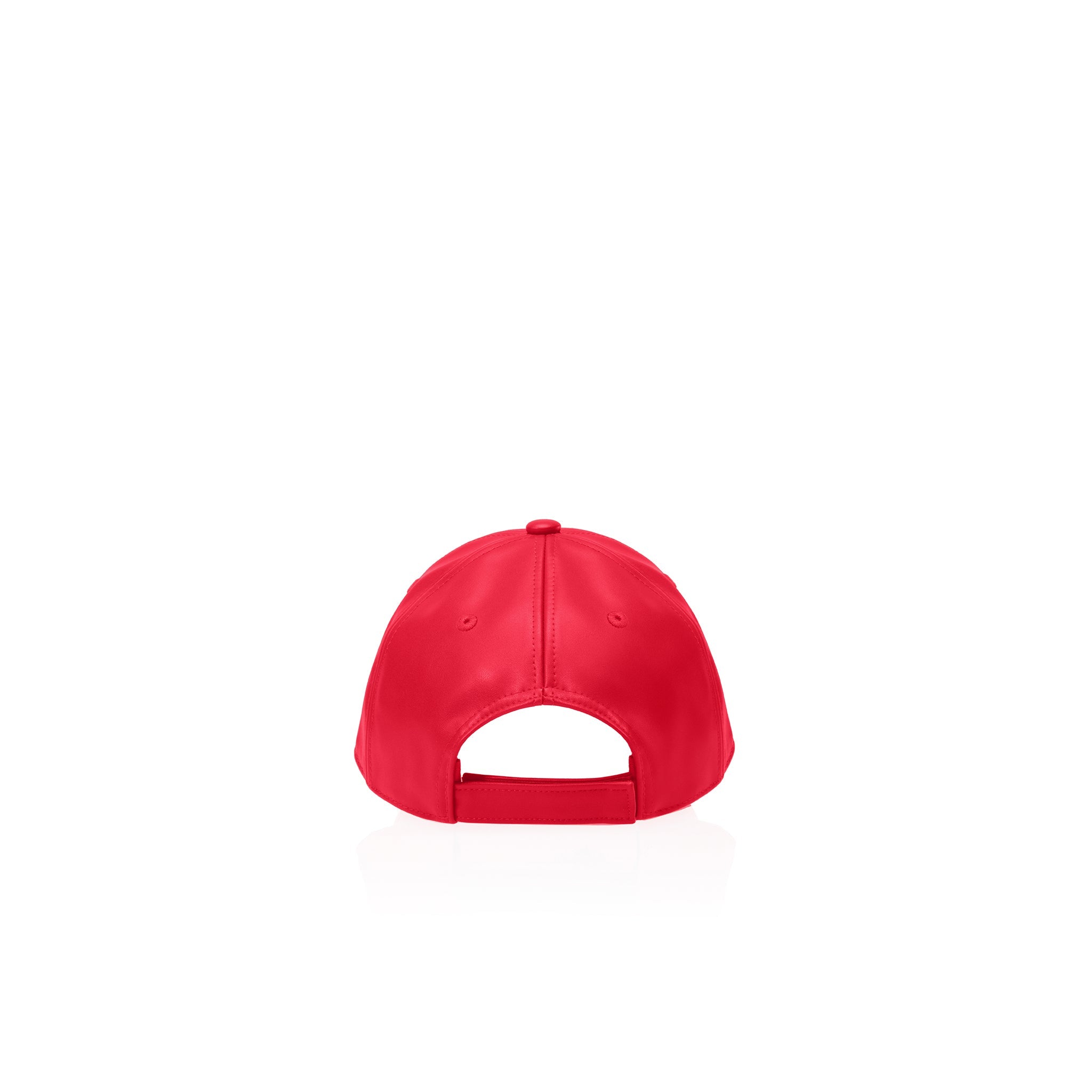 Logo Embossed Hat|Red - Image 2