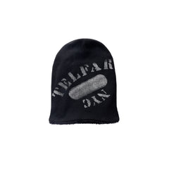 Telfar NYC Thermal Sherpa Beanie|Black - Image 1