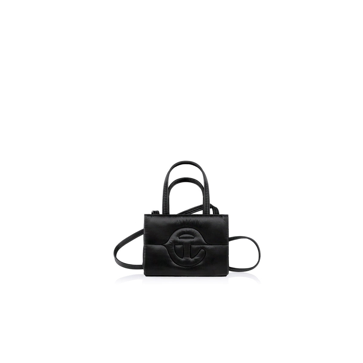 Small Puff Shopper|Black - Image 1