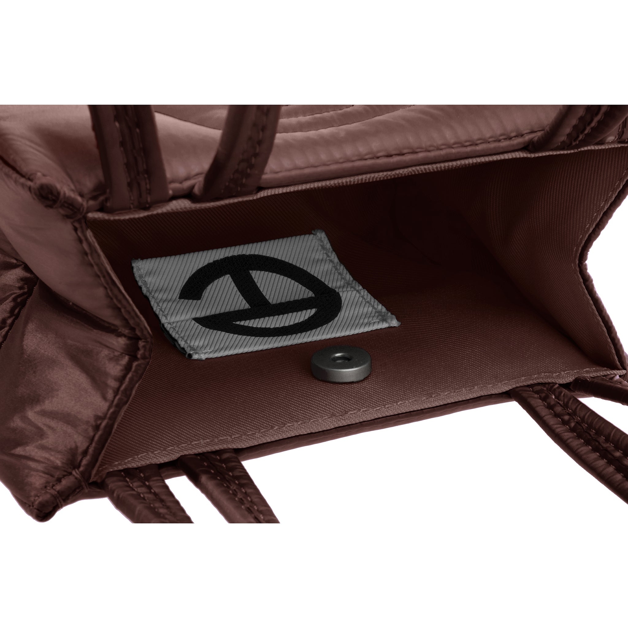 Small Puff Shopper|Chocolate - Image 3
