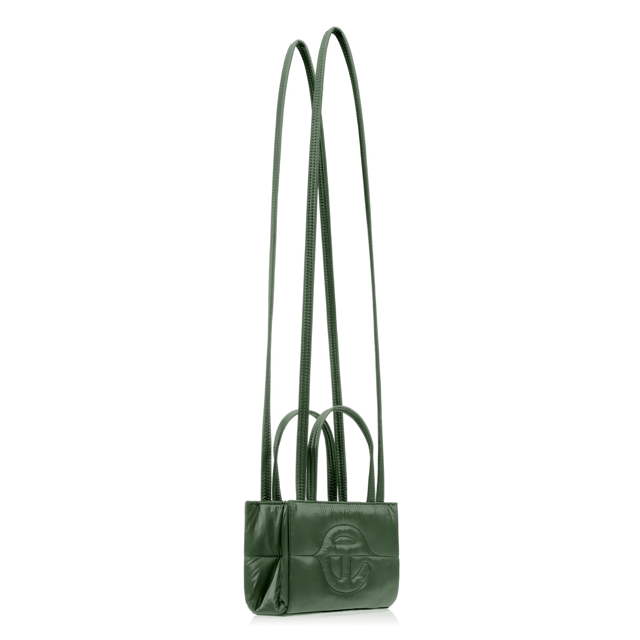 Small Puff Shopper|Green - Image 2