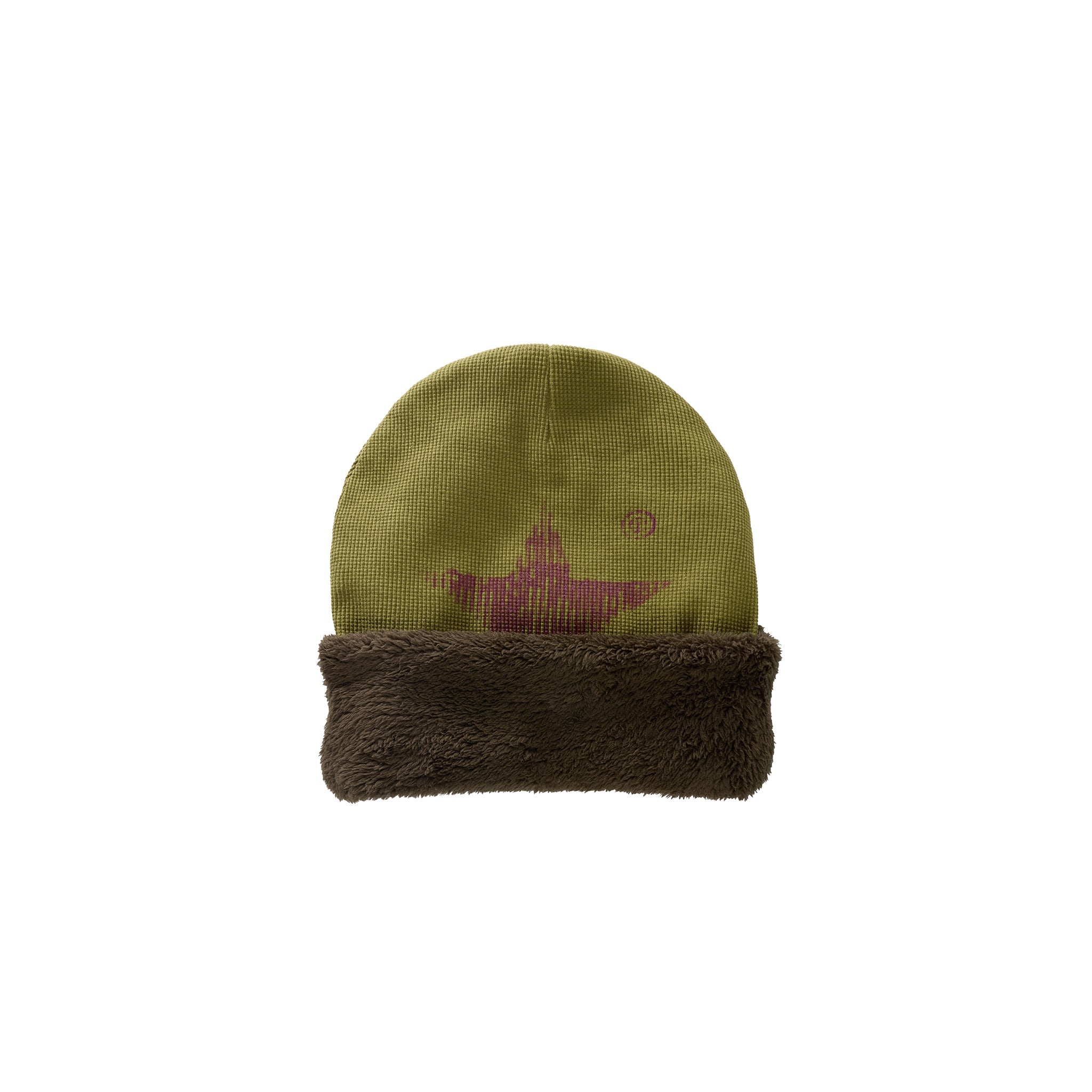 Star Thermal Sherpa Beanie|Drab - Image 2