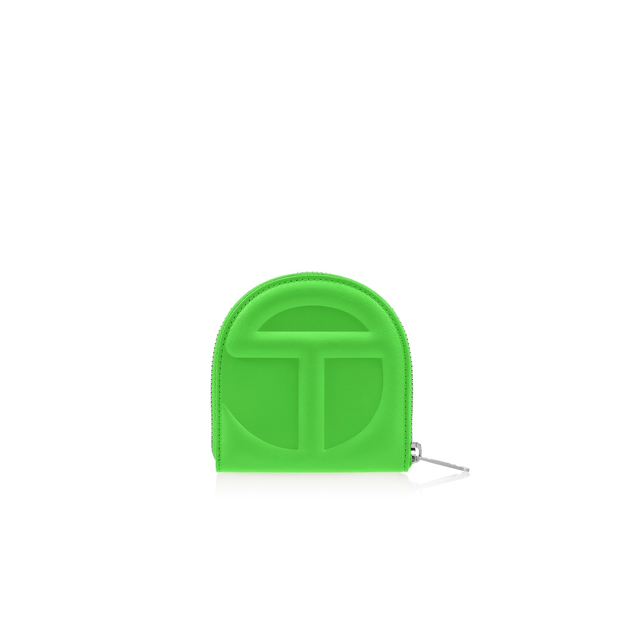 Telfar Wallet|Highlighter Green - Image 2