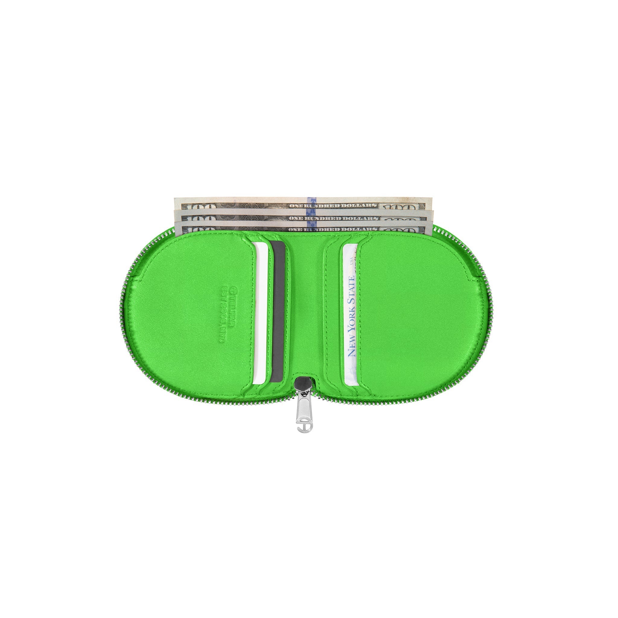 Telfar Wallet|Highlighter Green - Image 4