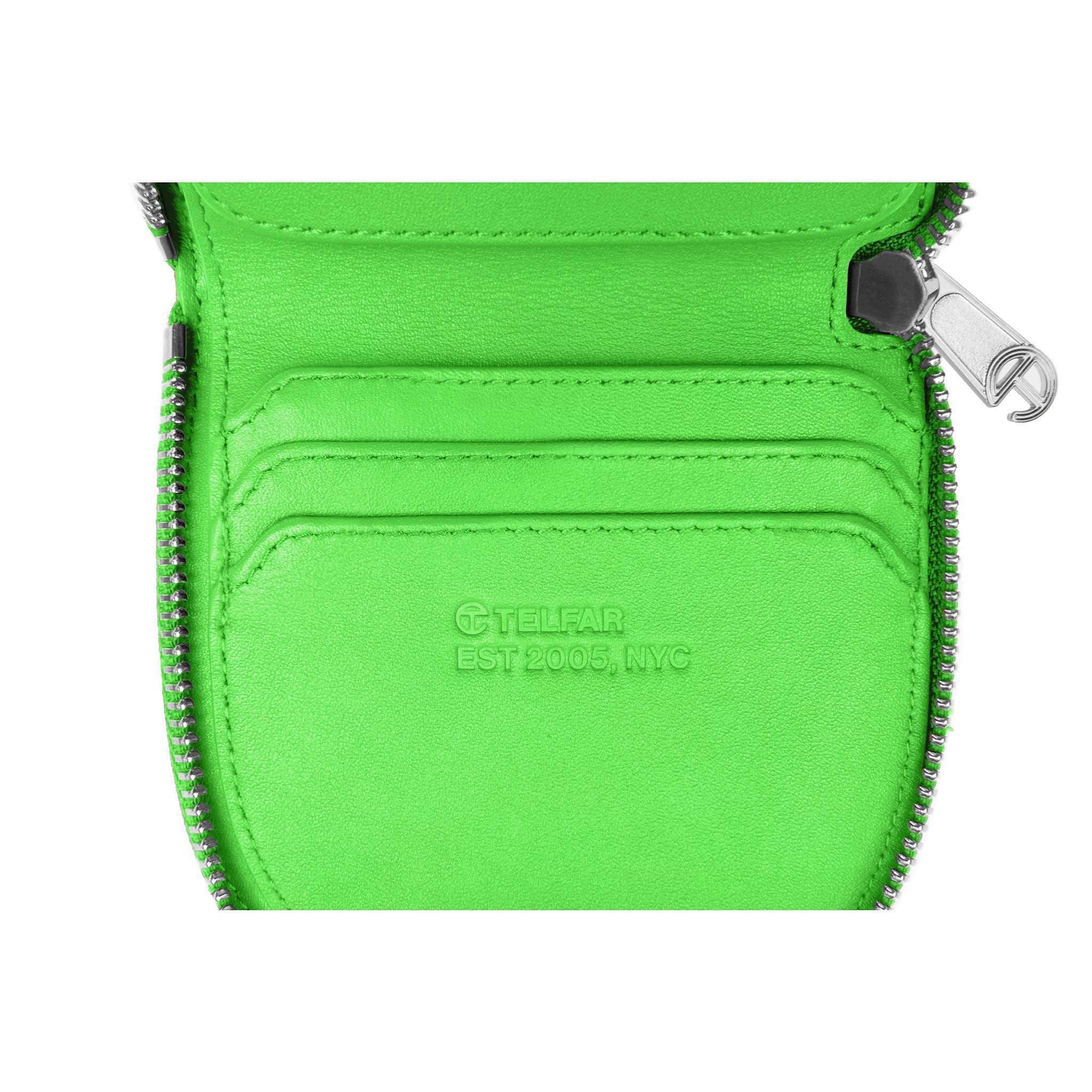 Telfar Wallet|Highlighter Green - Image 6