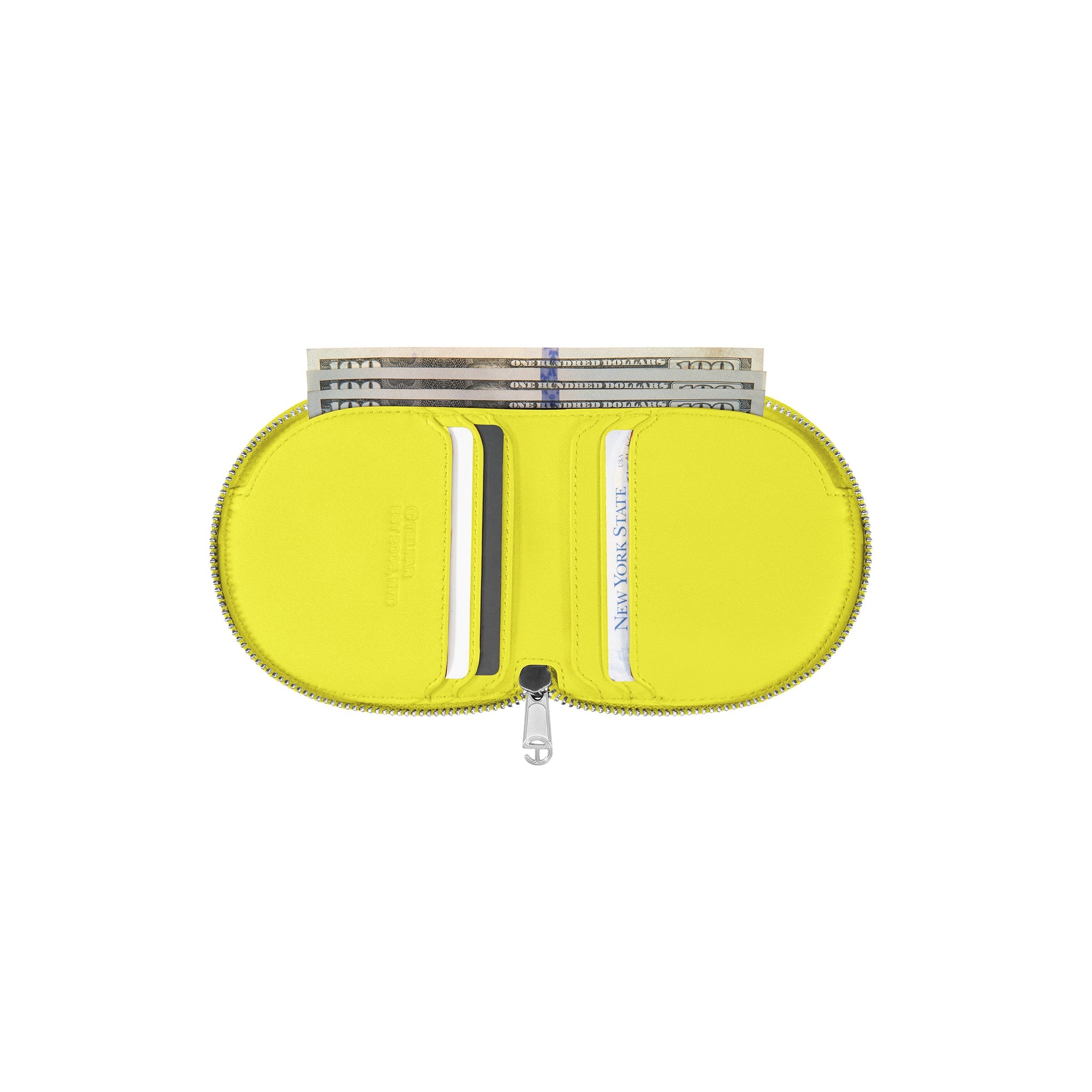 Telfar Wallet|Highlighter Yellow - Image 4