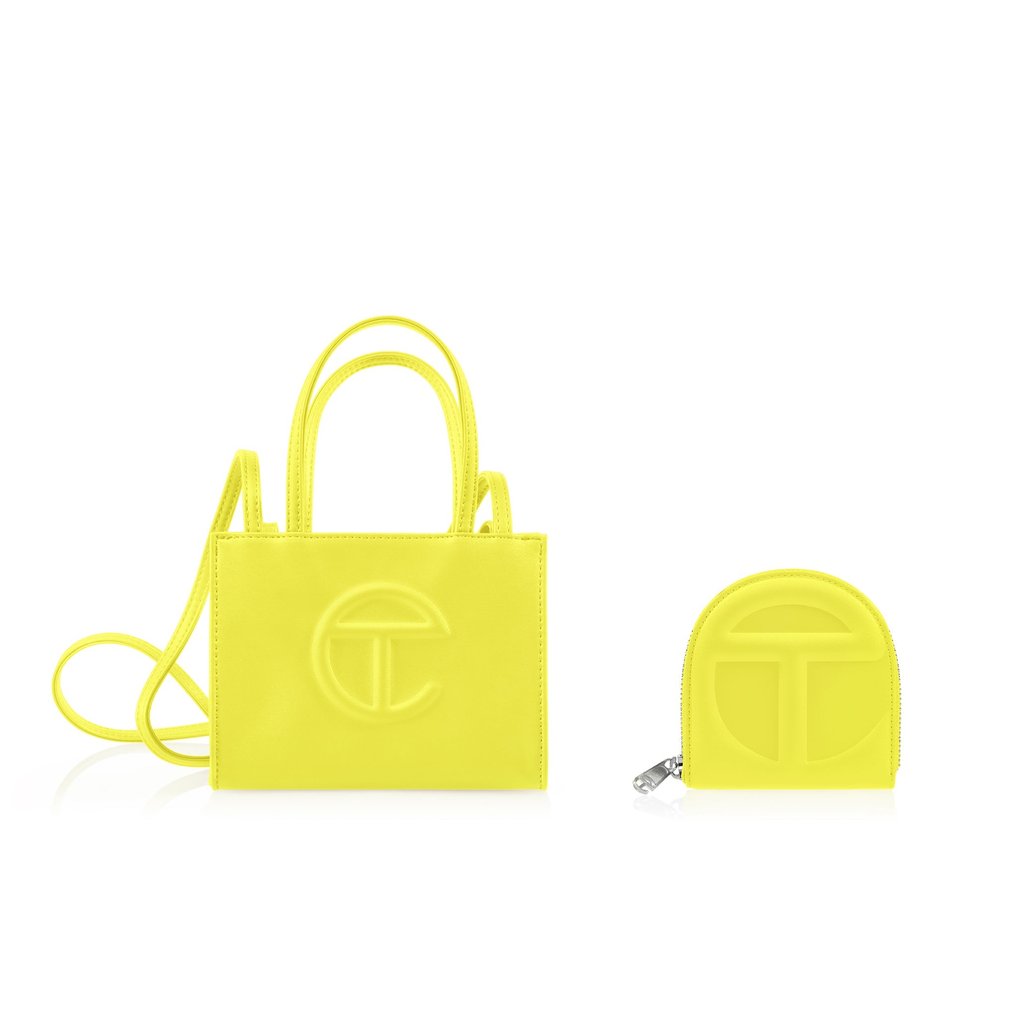 Telfar Wallet|Highlighter Yellow - Image 9