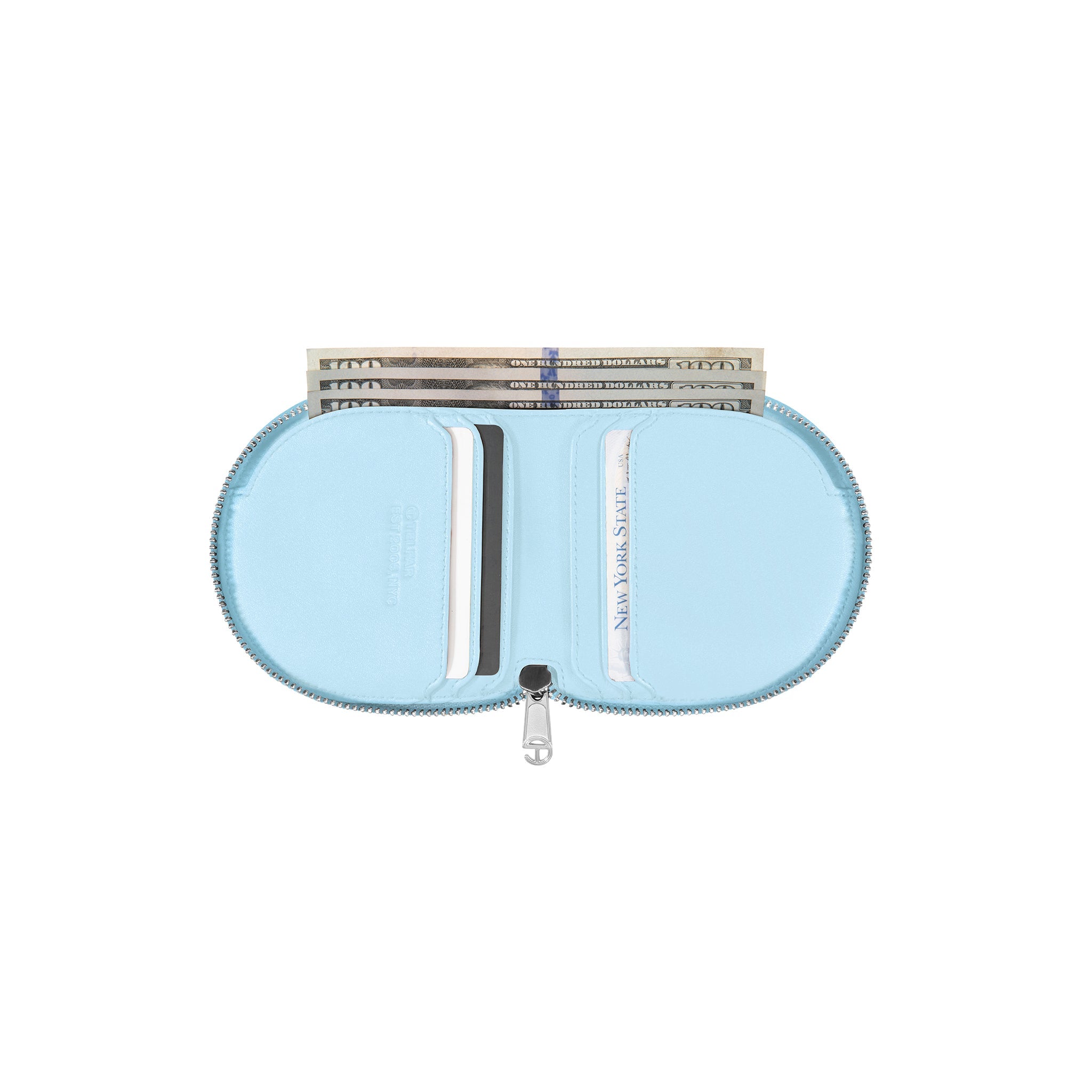 Telfar Wallet|Pool Blue - Image 5